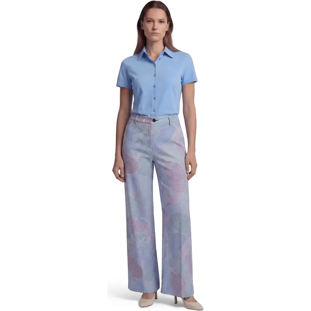 Wool Wide-Leg Pant by Lords of Harlech