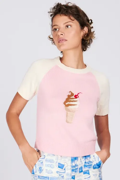 Twist Cone Pullover by RACHEL ANTONOFF