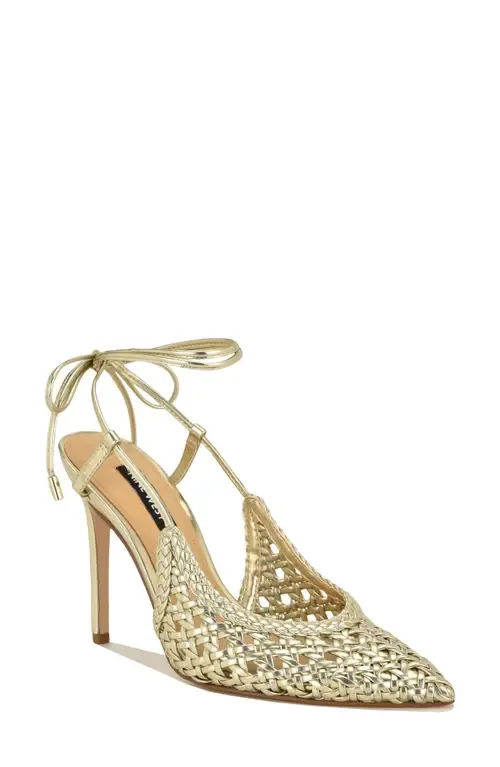 Fessla Ankle Wrap Pointed Toe Pump by Nine West