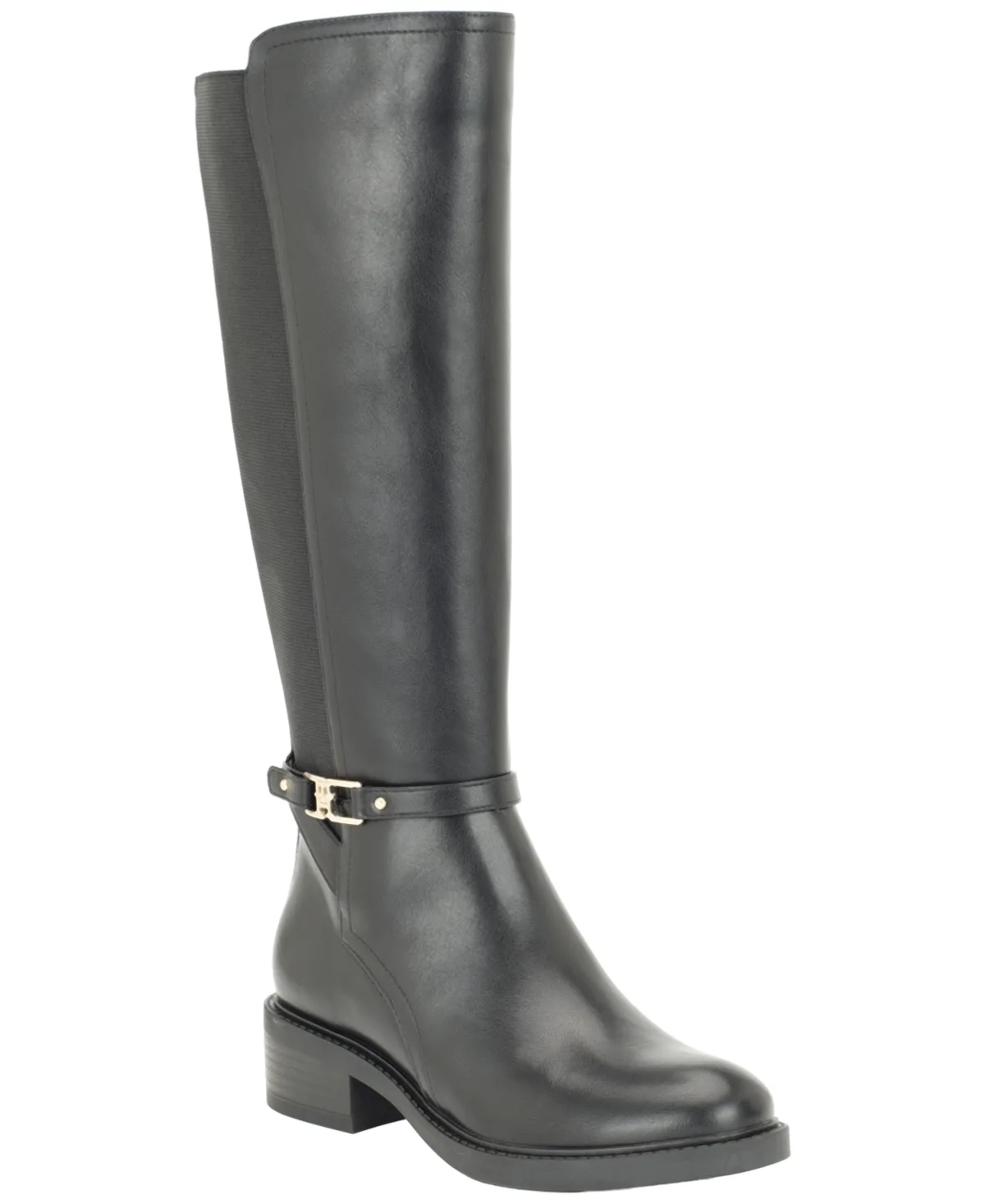 Dewel Low Block Heel Boots