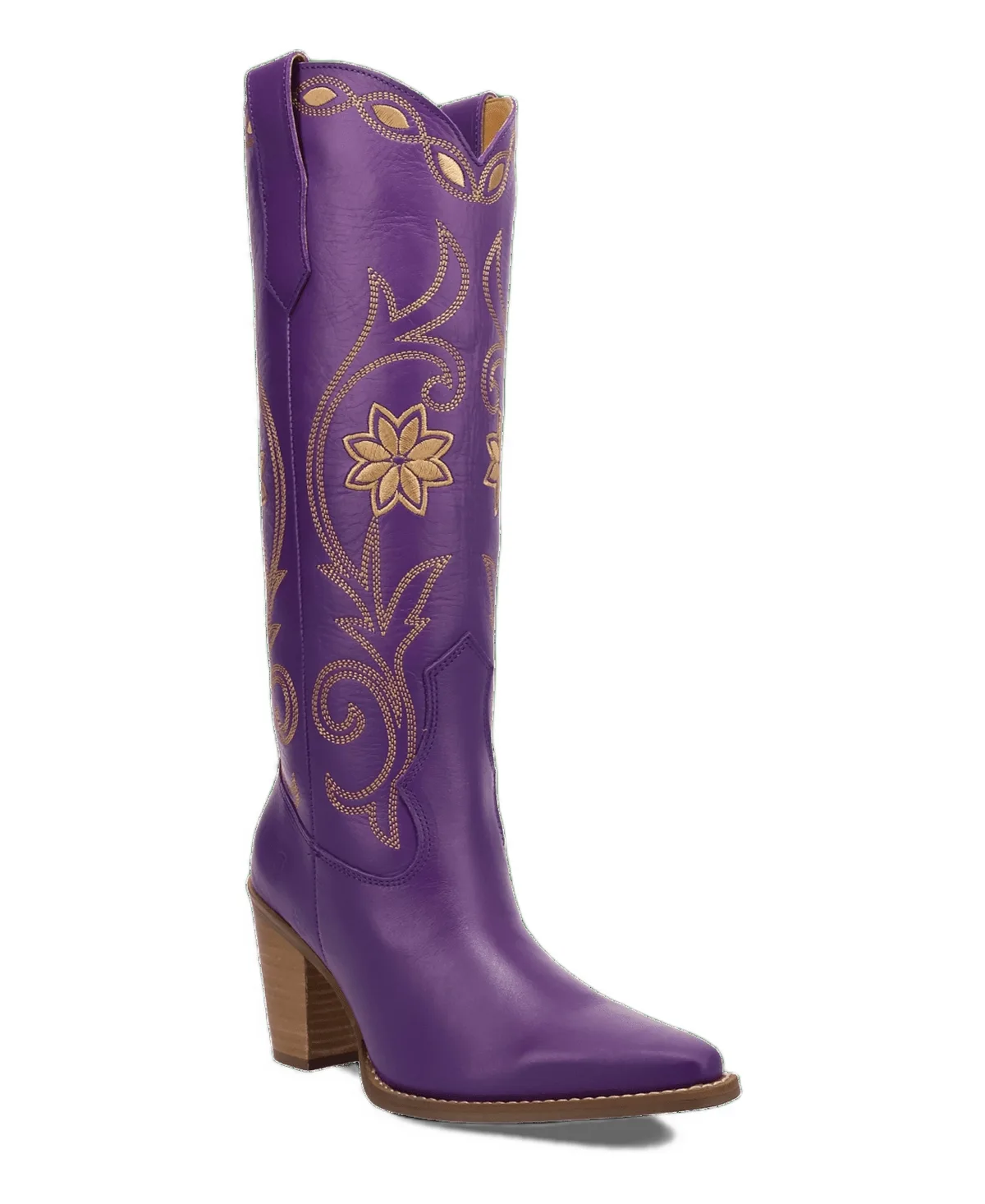 Miss Daisy Knee-High Western Pointed-Toe Boots by Dingo