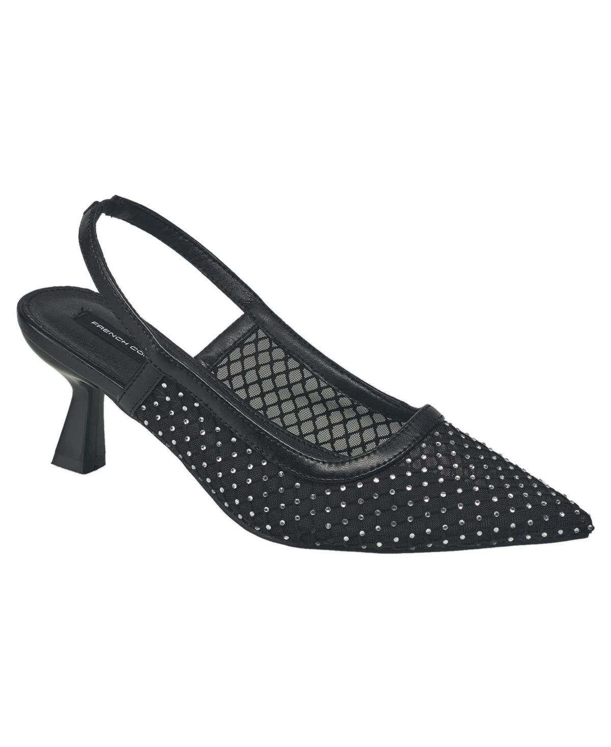 Elea Mesh and Stone Slingback by French Connection