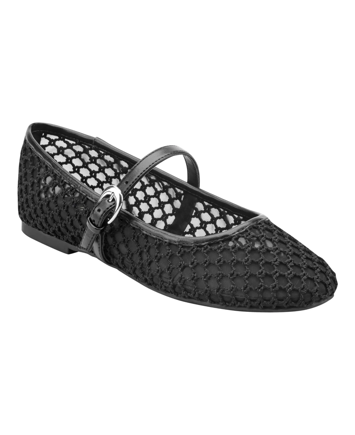 Tanke Sheer Mesh Mary Jane Flats by Marc Fisher