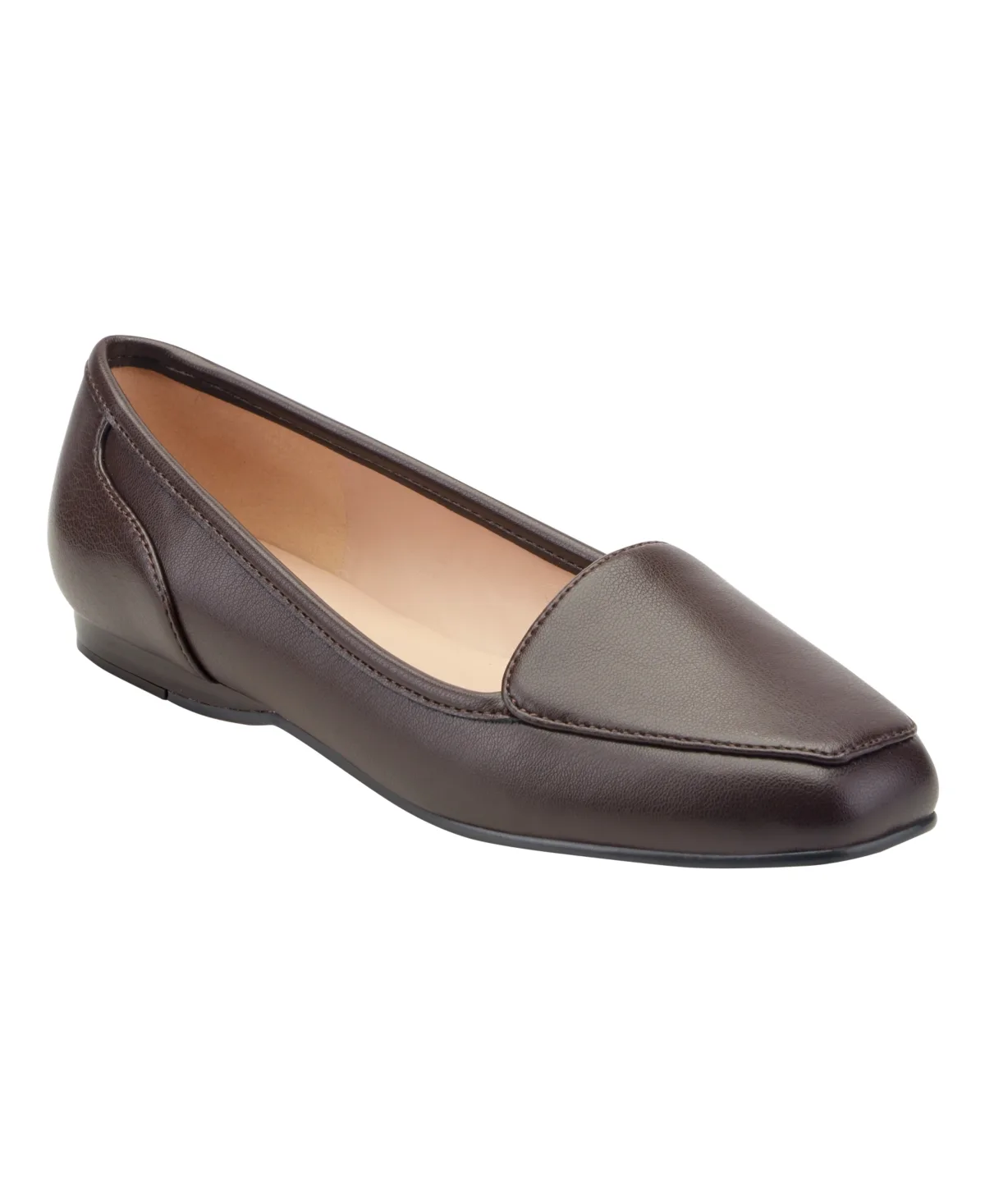 Liberty Square Toe Slip-On Loafers by Bandolino