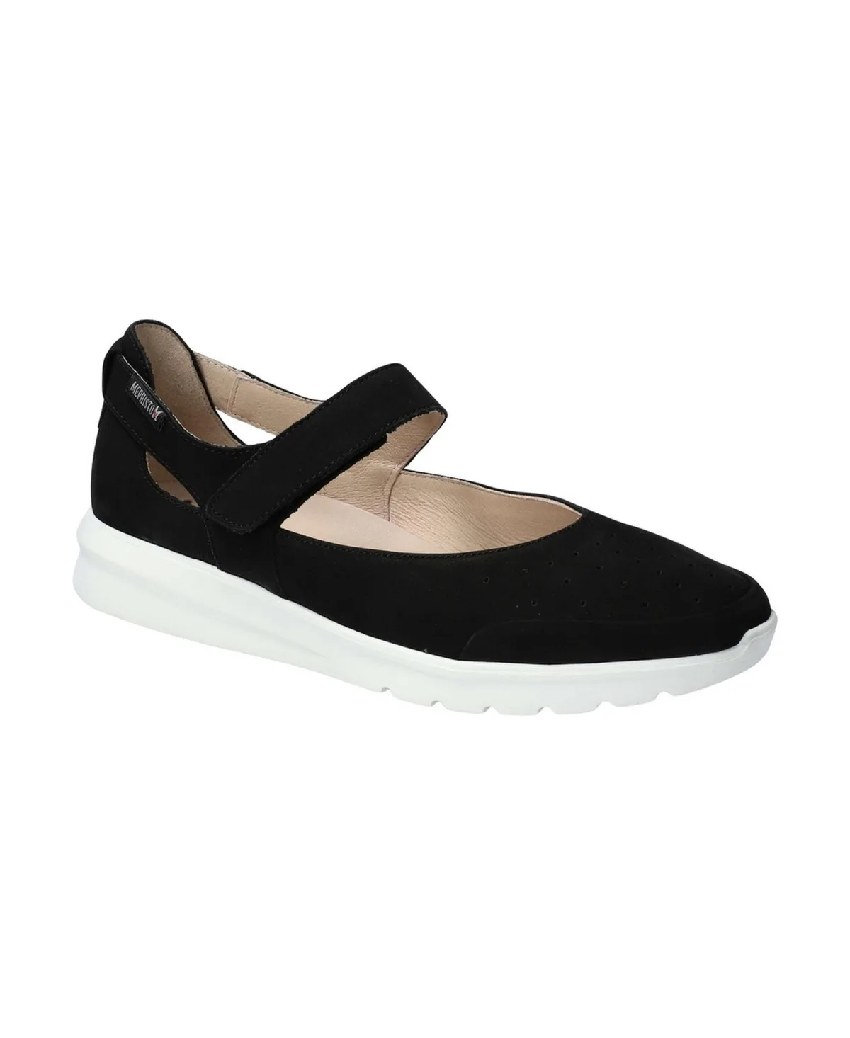 Marsia Leather Mary Jane Flat by Mephisto