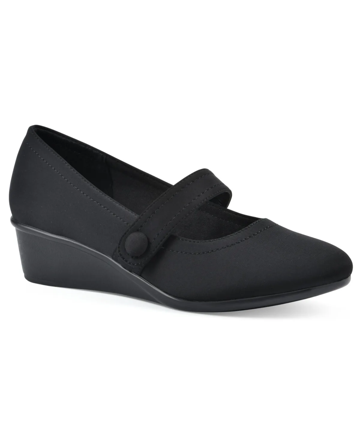 Brightly Mary-Jane Style Wedge