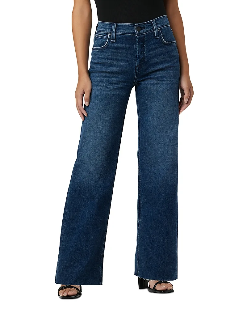 Rosie Wide Leg High Rise Jeans by Hudson
