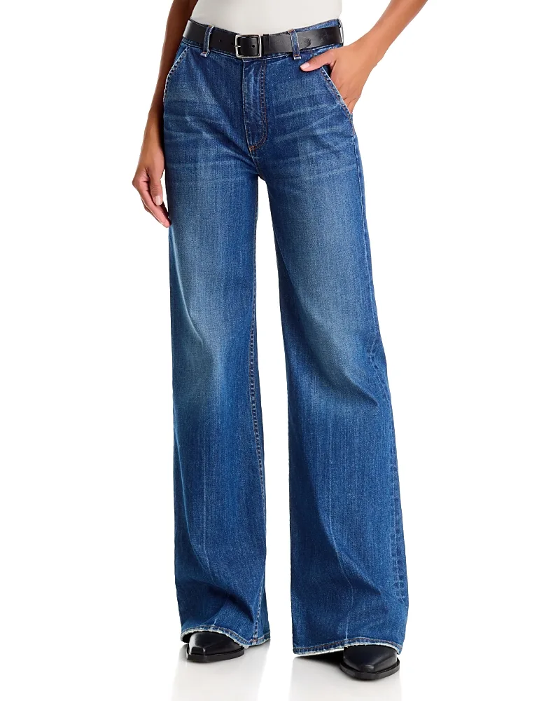Brighton High Rise Trouser Jeans by Askk Ny