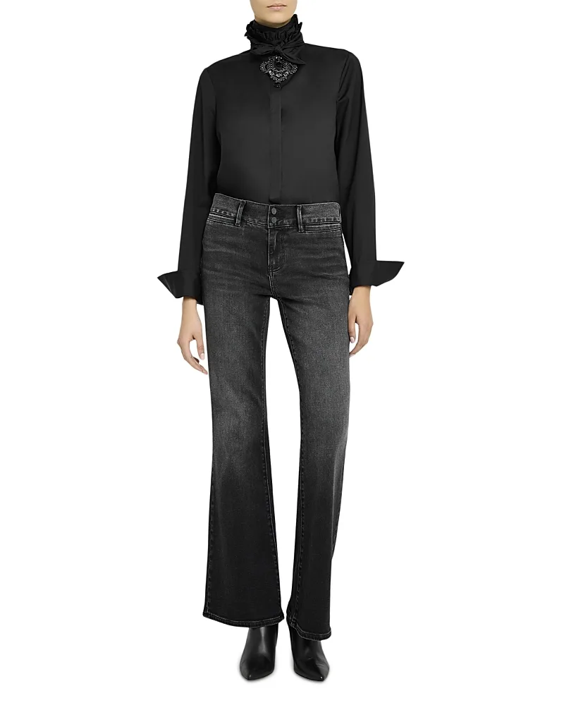 Rocco Ruffled Tie Neck Blouse by Kobi Halperin