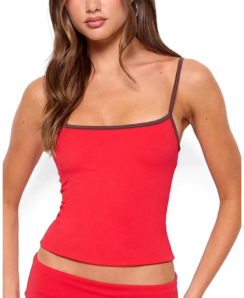 Ambar Reversible Contrast Tank Top by Edikted