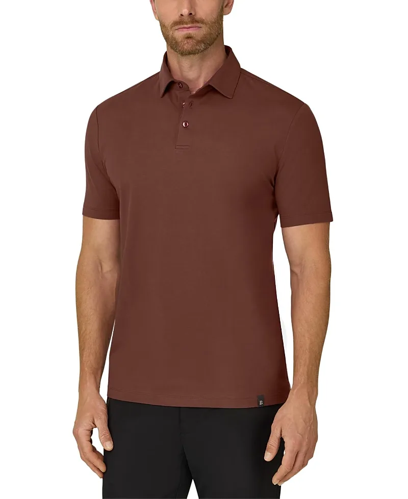Stretch Supima Cotton Jersey Polo by Boggi Milano