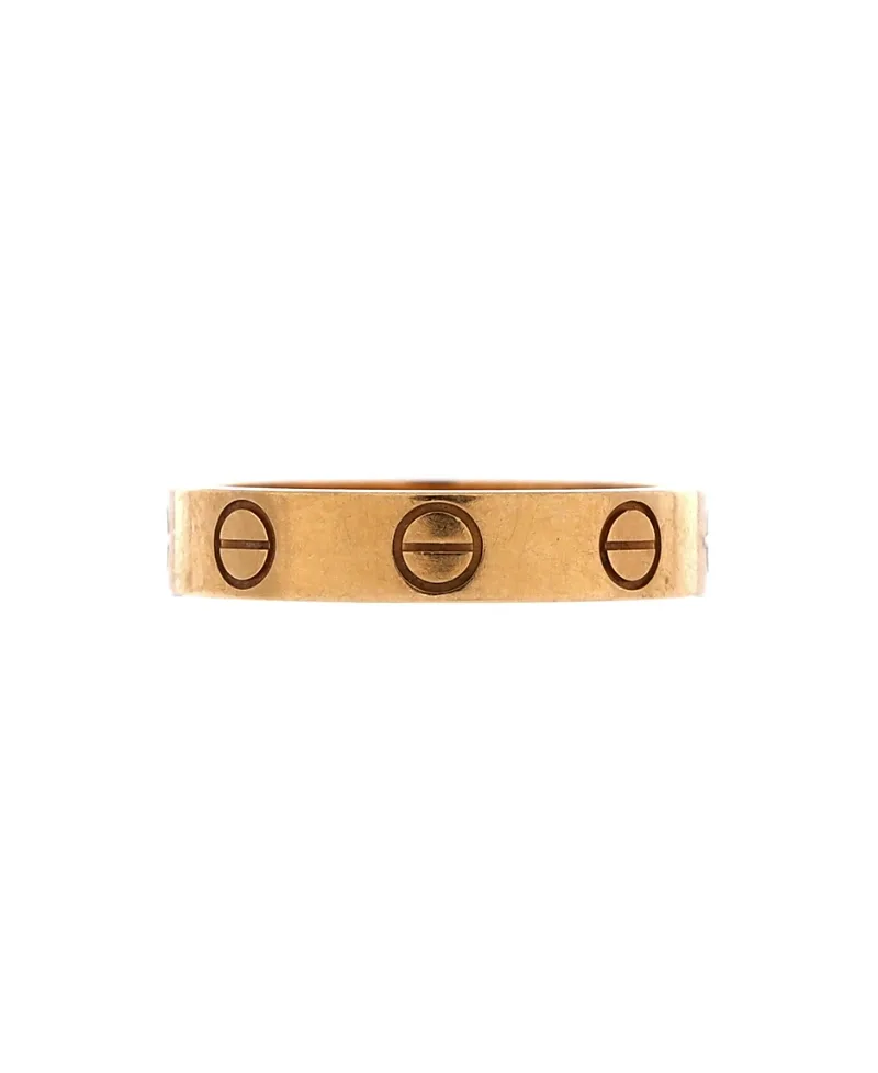 Pre-Owned Cartier Love Wedding Band Ring 18K Gold by Cartier's