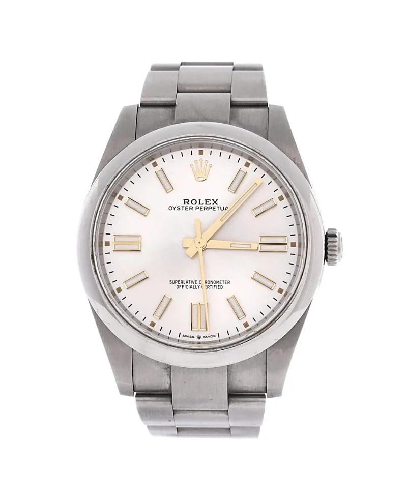Pre-Owned Rolex Oyster Perpetual Datejust Automatic Watch in Stainless Steel 41mm by Pre-owned Rolex