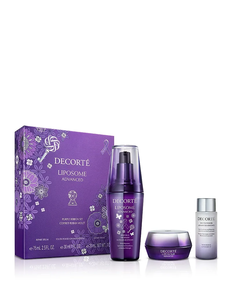 Liposome Advanced Repair Serum Purple Ribbon Gift Set by Decorte