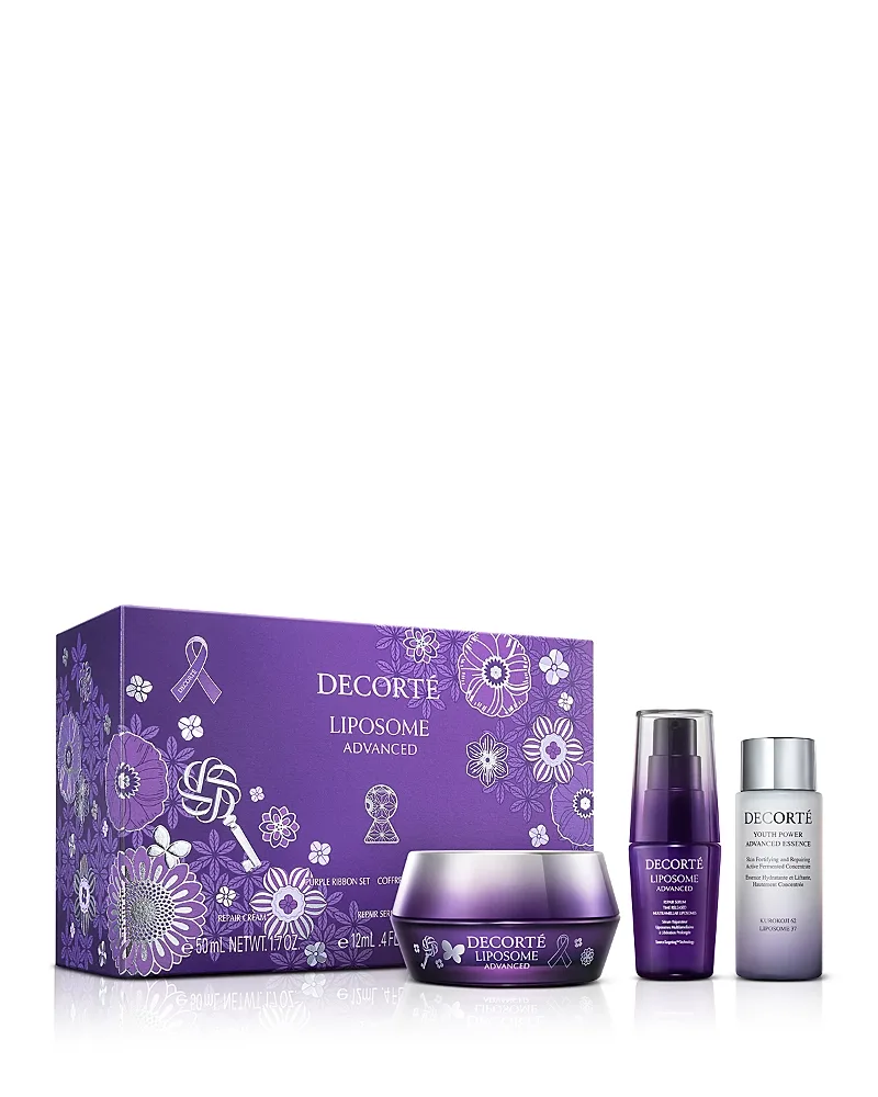 Liposome Advanced Repair Cream Purple Ribbon Gift Set by Decorte