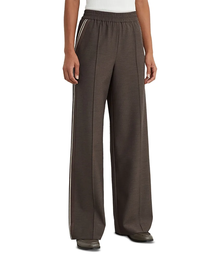 Marlow Pintuck Wide Leg Pants by Reiss