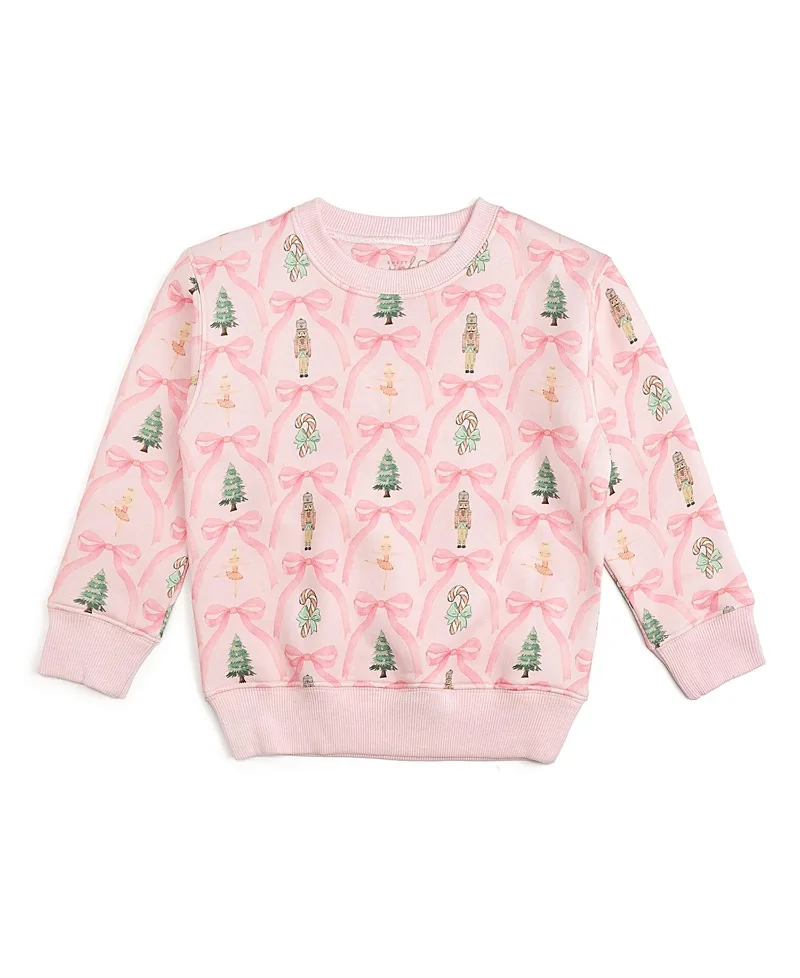 Nutcracker Trellis Christmas Sweatshirt by Sweet Wink