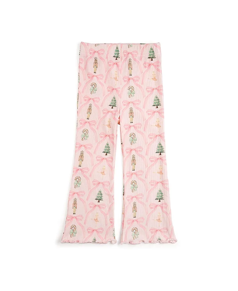 Candy Cane Lane Christmas Flare Legging by Sweet Wink