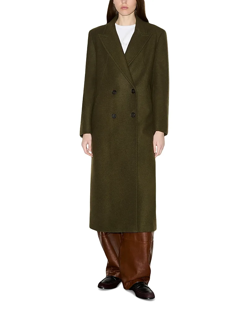 Palo Wool Blend Double Breasted Trench Coat by Max & co.