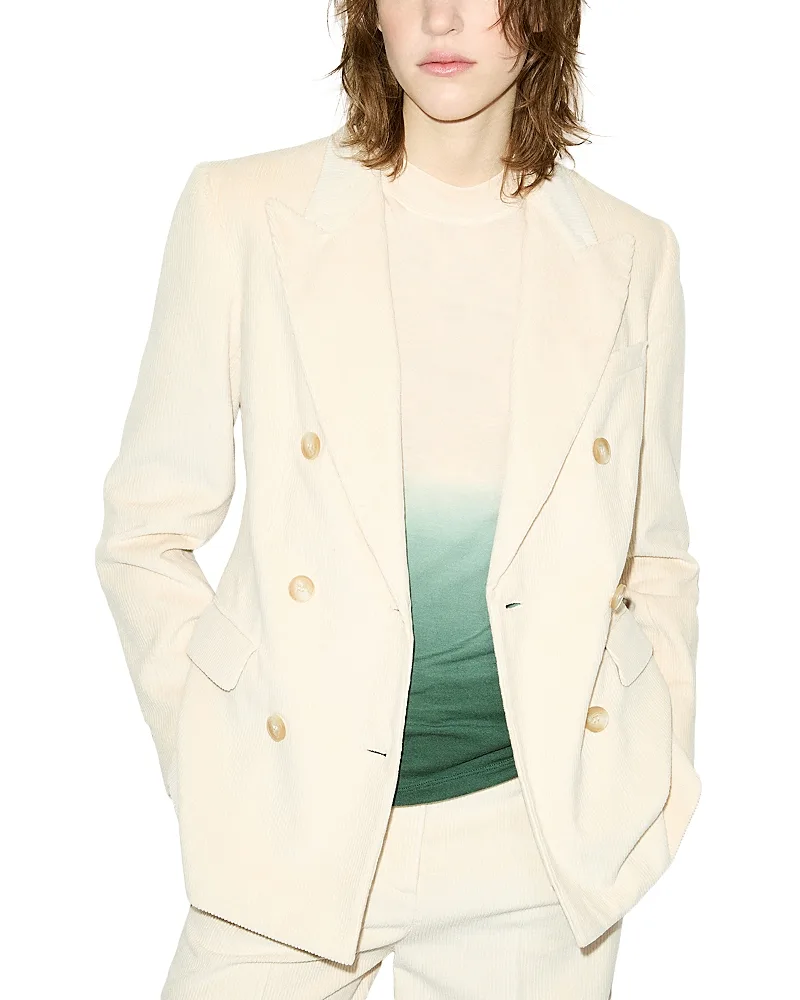 Opunzia Cotton Blend Corduroy Tailored Blazer by Max & co.