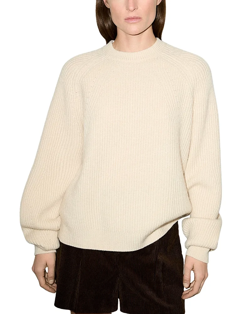 Adagio Wool & Cashmere Raglan Sleeve Sweater