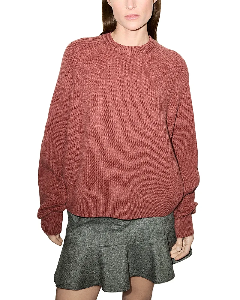 Adagio Wool & Cashmere Raglan Sleeve Sweater