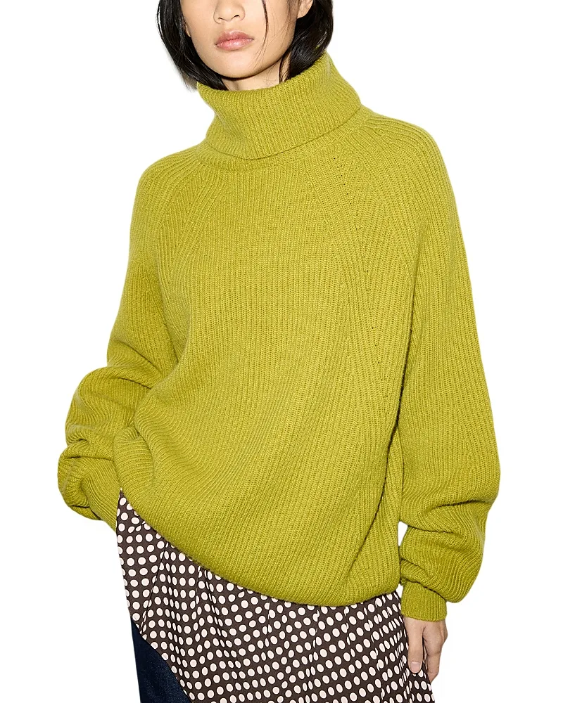 Tempra Wool & Cashmere Turtleneck Sweater by Max & co.