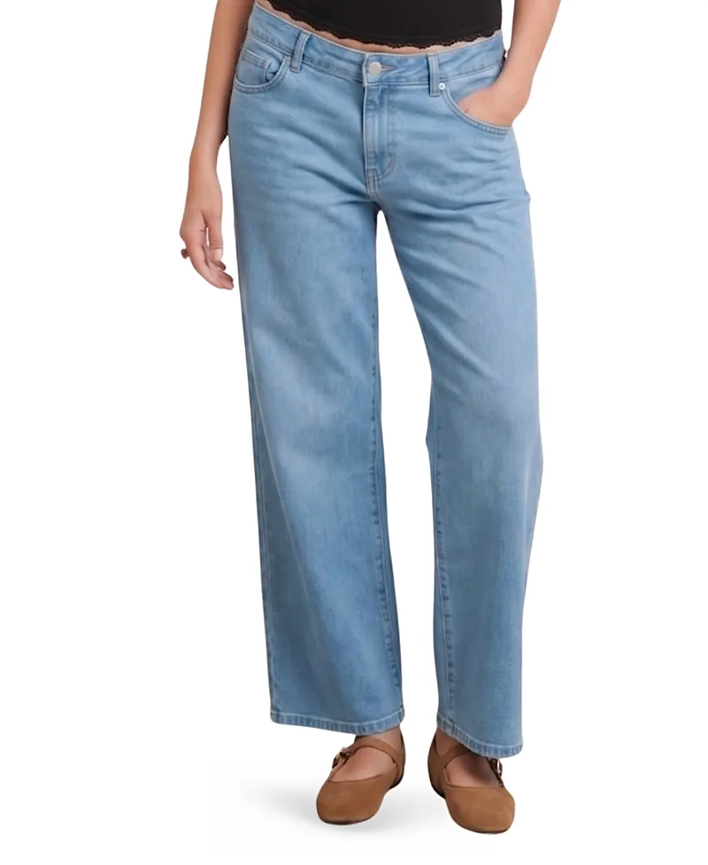 Slouch Under the Belly Boyfriend Jeans