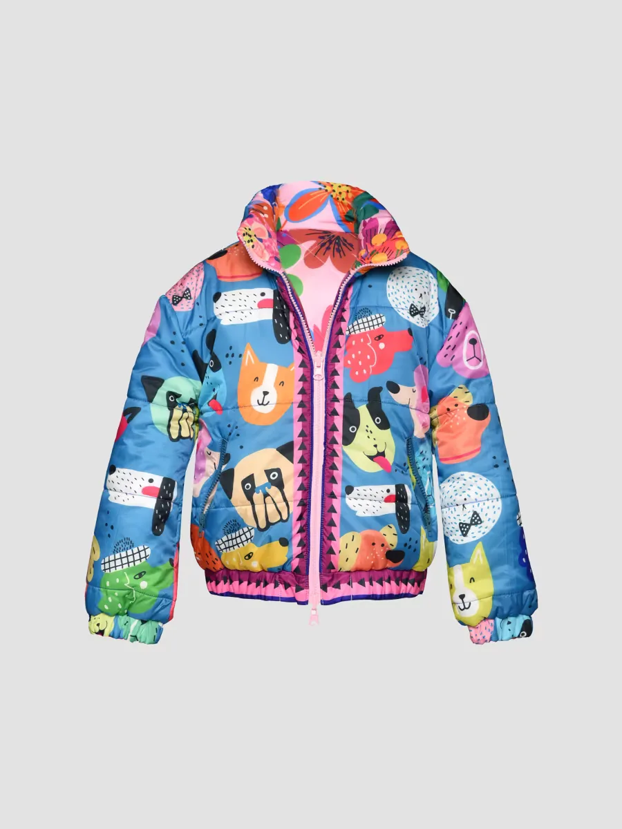 Reversible Puffer Jacket by Hannah Banana