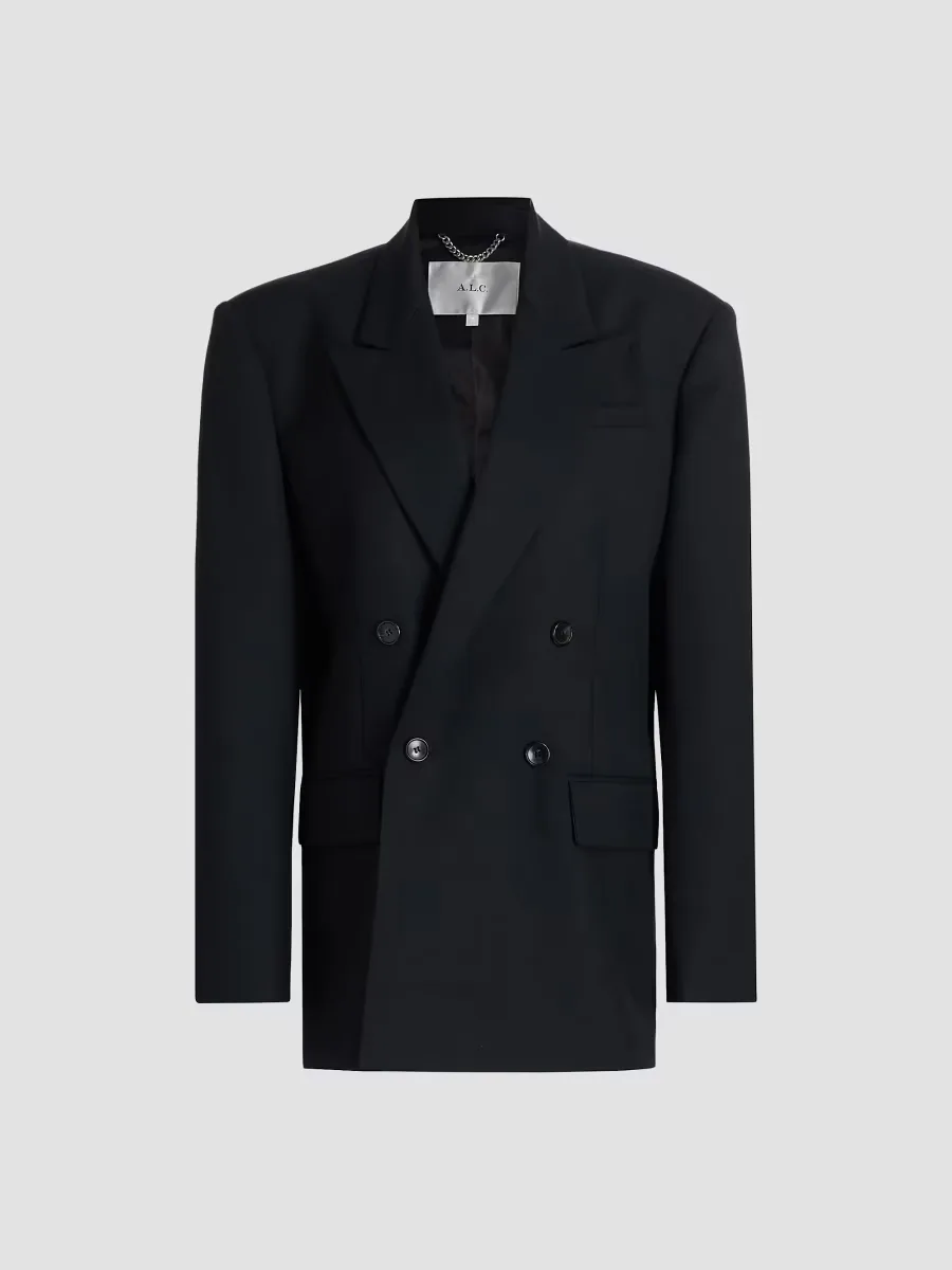Calla Oversized Double-Breasted Blazer