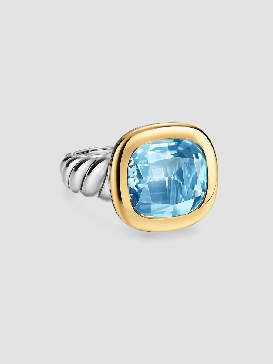 DY Mercer Color Stone Ring in Sterling Silver