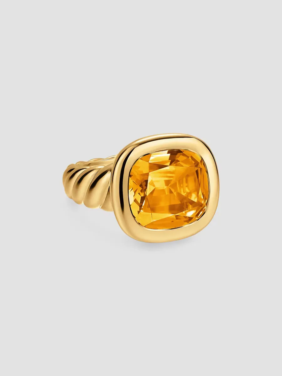 DY Mercer Color Stone Ring in 18K Yellow Gold