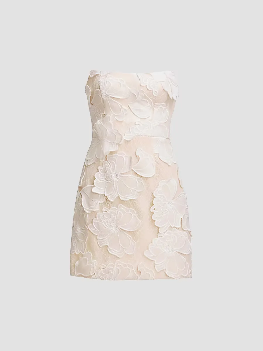 Amity Strapless Minidress by Dress the Population