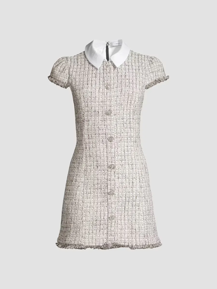 Riello Cotton Tweed Minidress