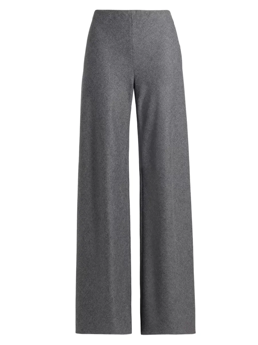 Wool-Blend High-Rise Pants by Vince