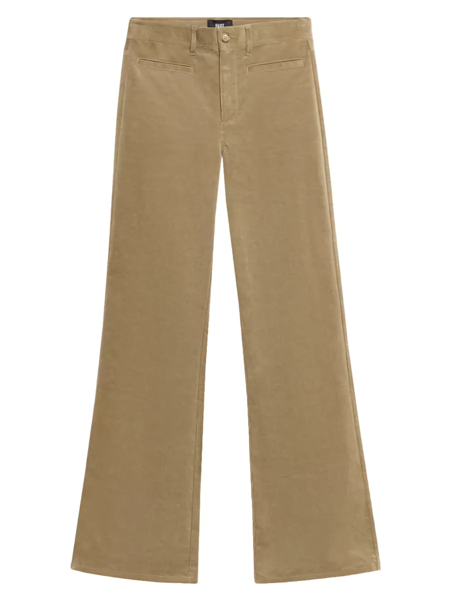 Leenah Wide-Leg Corduroy Pants by PAIGE
