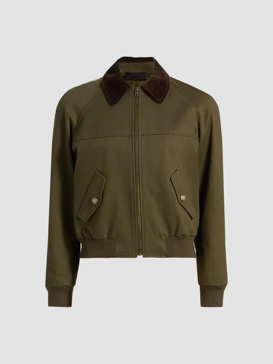 Victor Cotton Bomber Jacket by Nili Lotan