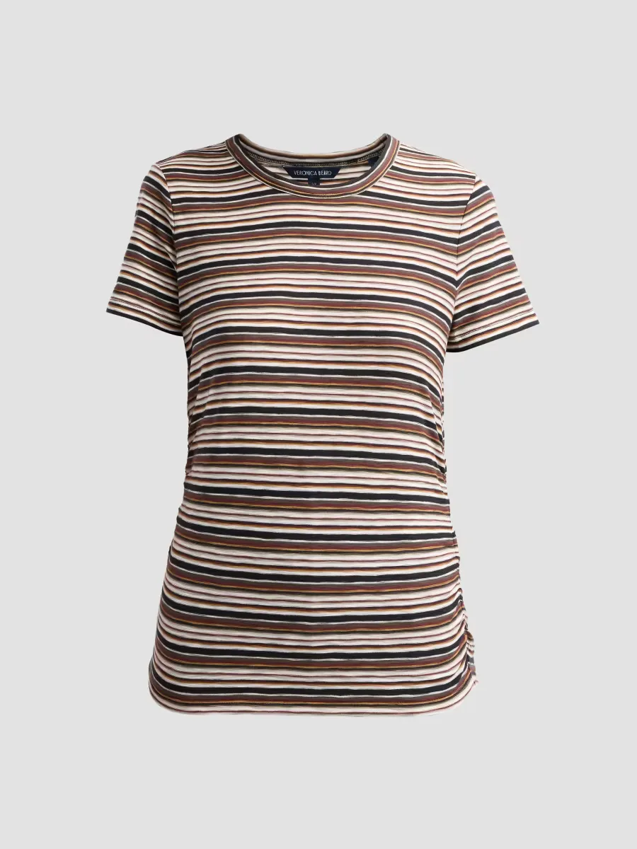 Reemus Striped Cotton Jersey T-Shirt by Veronica Beard