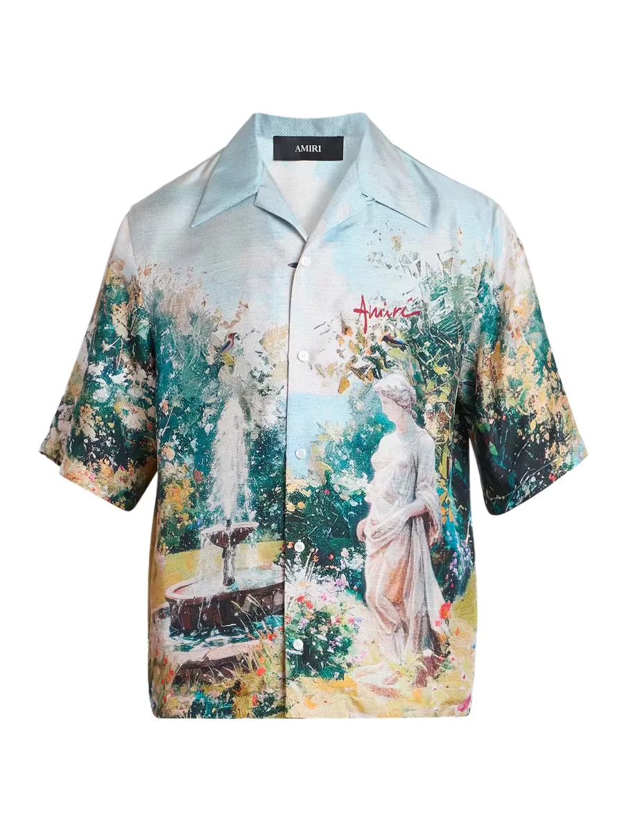Chateau Fountain Camp Shirt by AMIRI