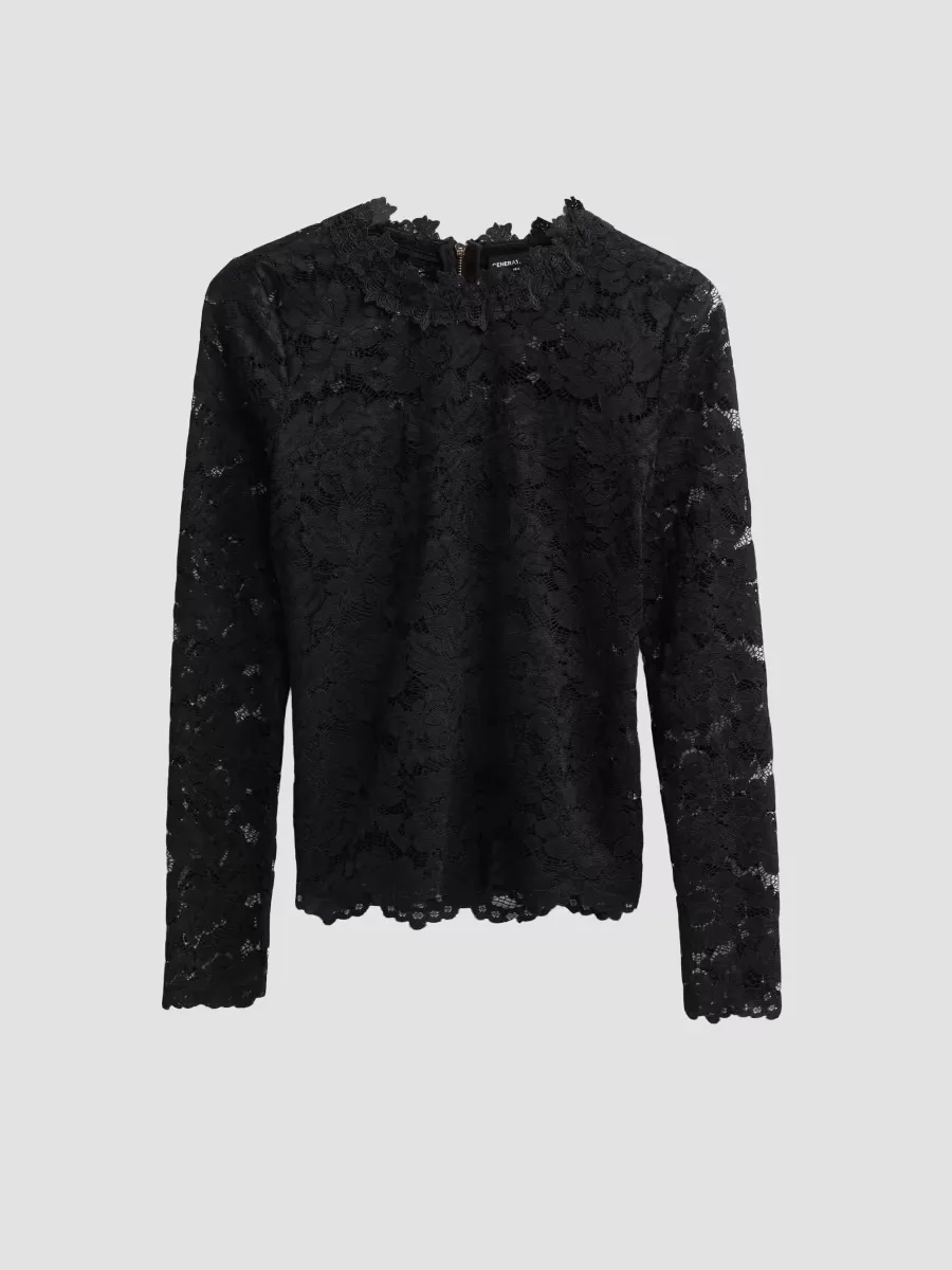 Vix Lace Long-Sleeve Top by Generation Love