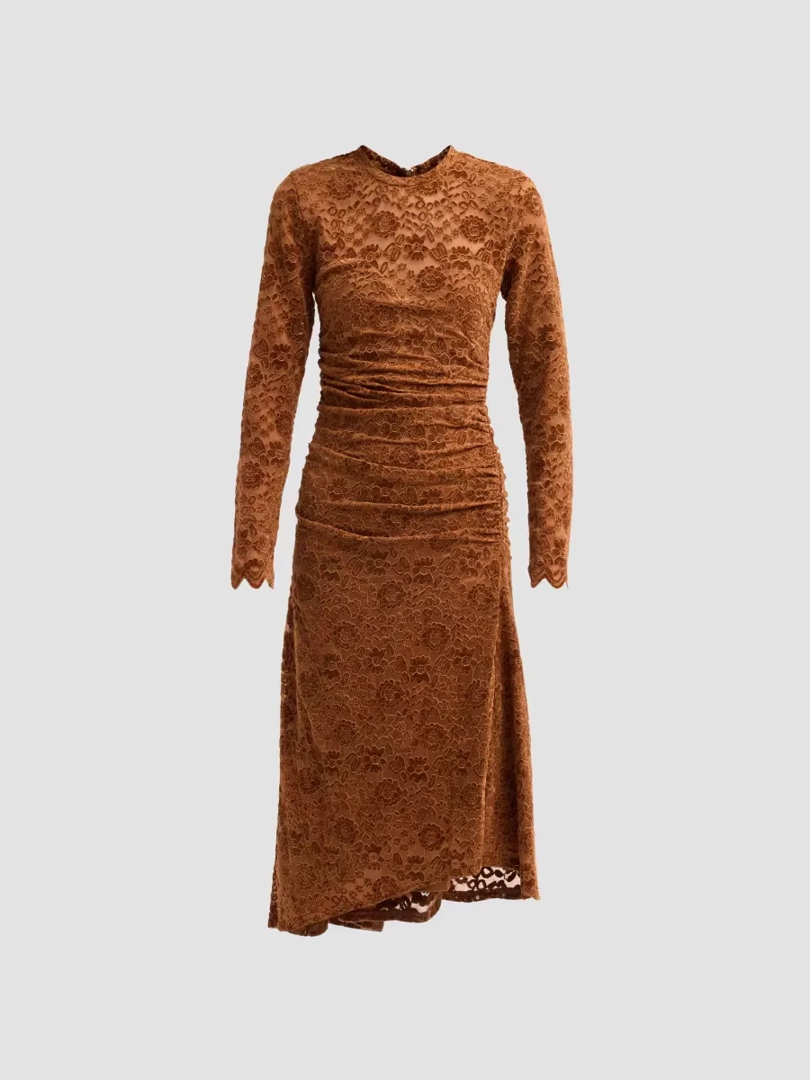Karmen Velvet Lace Midi Dress by Generation Love