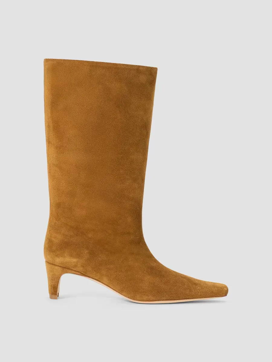 Wally 55MM Midcalf Suede Knee Boots by STAUD