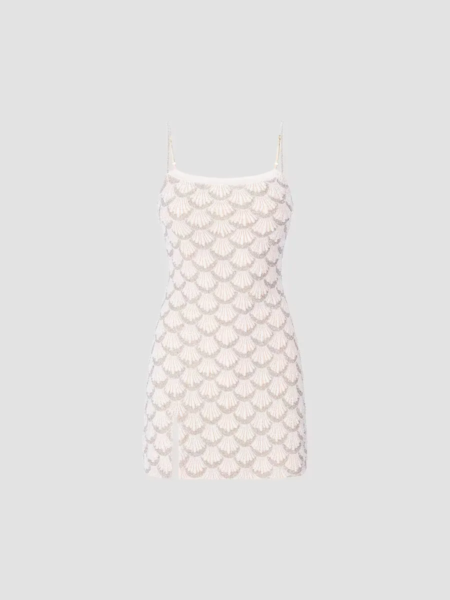 Las Palmas Beaded Minidress by STAUD