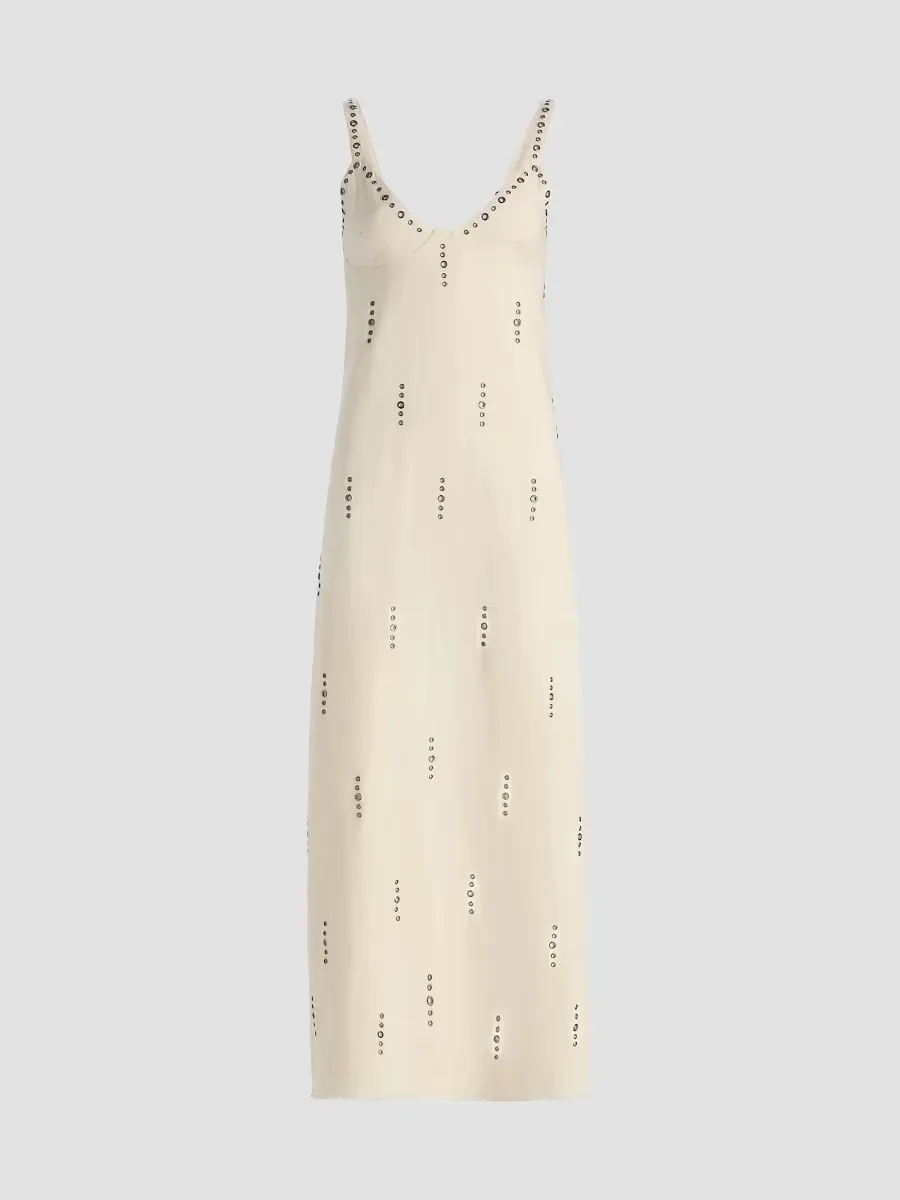Aubrey Grommet-Embellished Maxi Dress by rag & bone