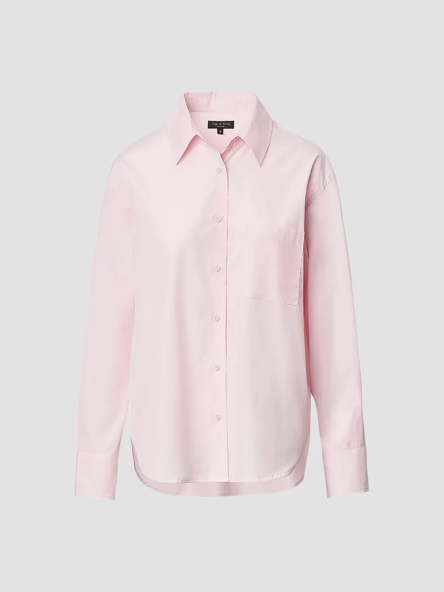 Connie Cotton Button-Front Shirt by rag & bone