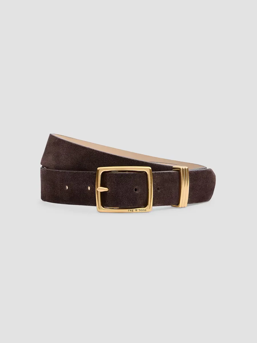 Boyfriend Suede Belt by rag & bone