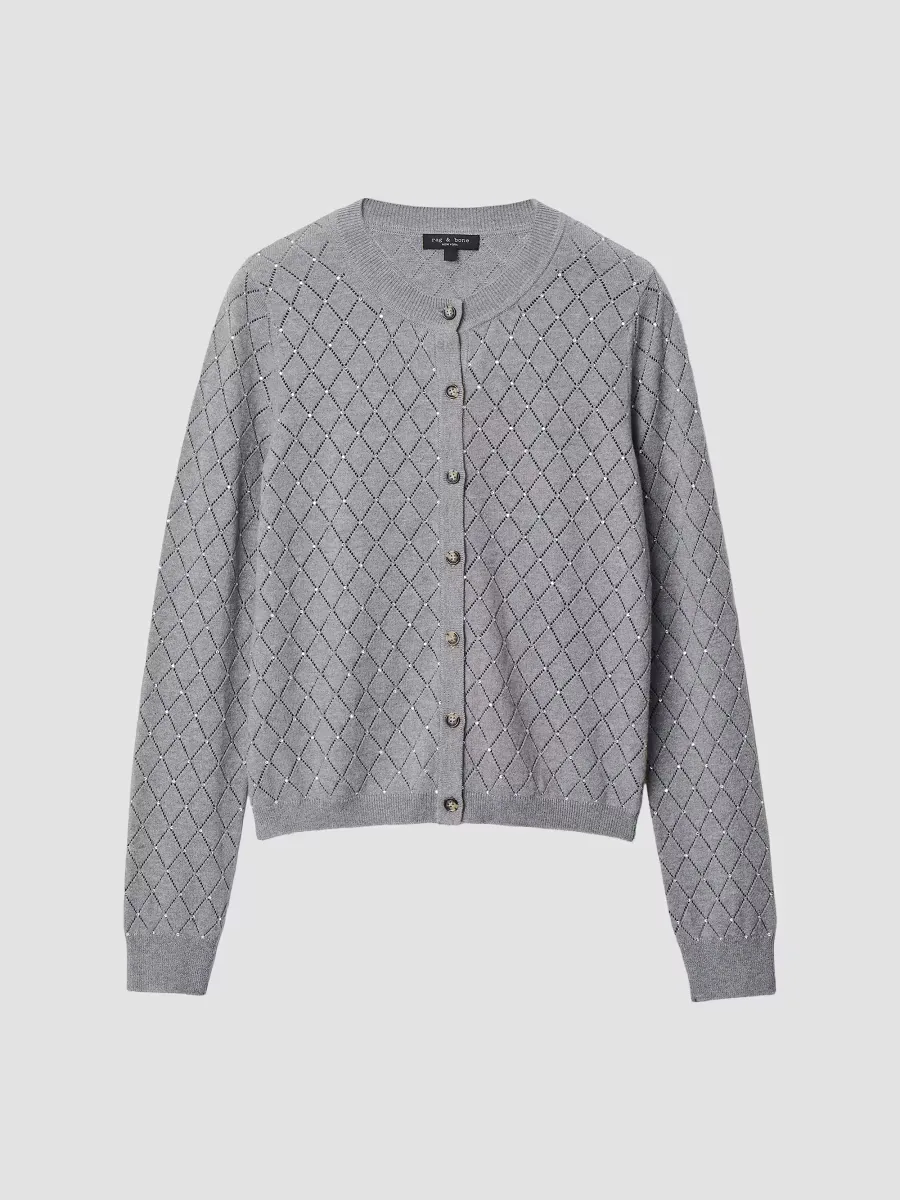 Archie Jewel Cashmere-Blend Cardigan by rag & bone