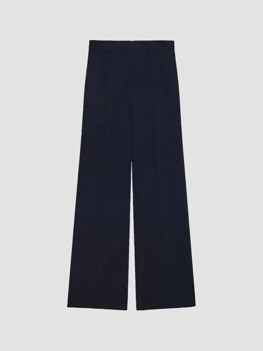 Admiral Crepe Wide-Leg Flare Pants