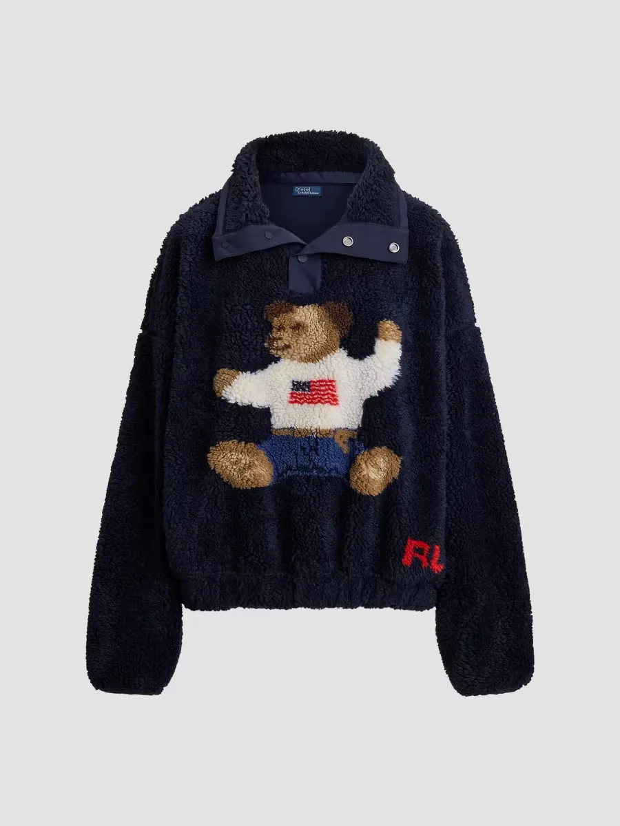 Fleece Polo Bear Sweatshirt by Polo Ralph Lauren