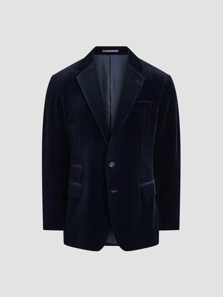 Ralph Lauren Purple Label Kent Hand-Tailored Velvet Jacket by Ralph Lauren